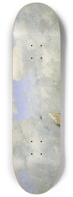 Eugne Boudin - Ships and Sailing Boats Leaving Le Havre 8.25 inch art skate deck