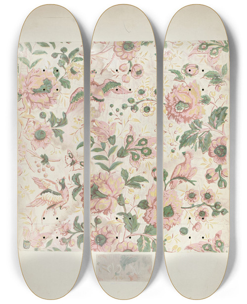 Triptych art skateboard deck of American 20Th Century Wallpaper_4 by American 20Th Century