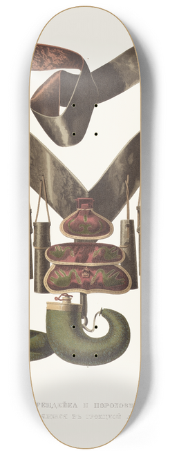 Fedor Grigoryevich Solntsev - Berendeika i porokhovnitsa (nakhodiashchiesia v Troitskoi lavre.) 8.25 inch art skate deck
