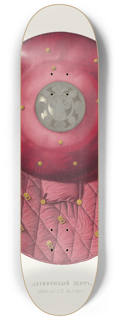 Fedor Grigoryevich Solntsev - Dereviannyi shchit, obtianutyi kamkoiu 8.25 inch art skate deck
