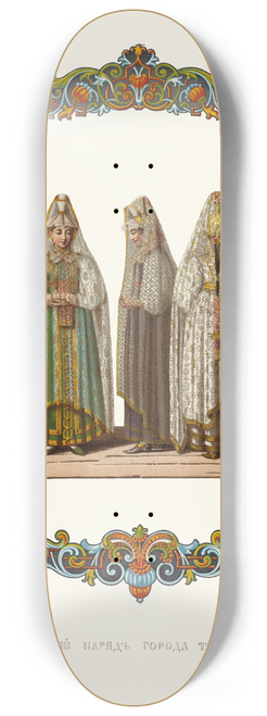 Fedor Grigoryevich Solntsev - Devichii nariad goroda Torzhka 8.25 inch art skate deck