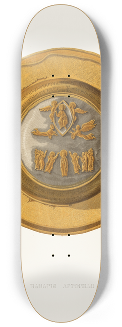Fedor Grigoryevich Solntsev - Panagiia artosnaia, v nast. velich.. (izobrazhenie 2.) 8.25 inch art skate deck