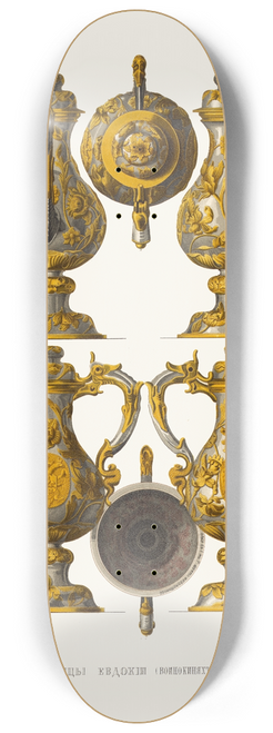 Fedor Grigoryevich Solntsev - Voronok tsaritsy Evdokii (voinokiniakh Eleny) Feodorovny 8.25 inch art skate deck