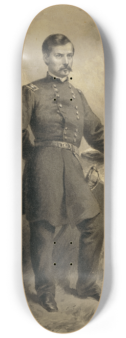 Felix Octavius Carr Darley - George Brinton McClellan 8.25 inch art skate deck