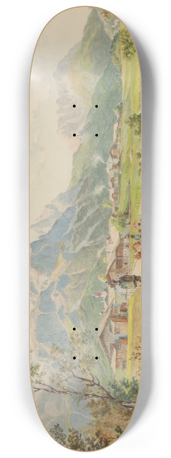 Ferdinand Gatt - Die Sonnenspitze bei Ehrwald 8.25 inch art skate deck