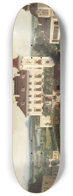 Ferdinand Lepie - Schloss Lichtenegg bei Wels 8.25 inch art skate deck