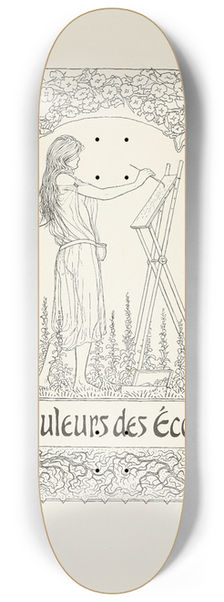 Fidus - Fidus-Serie  zwolf Illustrationen Pl.07 8.25 inch art skate deck