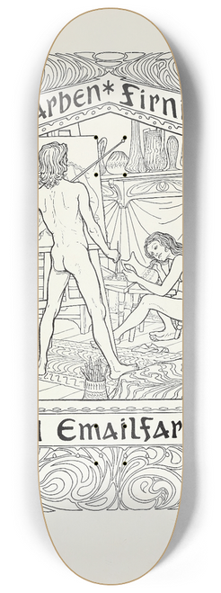 Fidus - Fidus-Serie  zwolf Illustrationen Pl.10 8.25 inch art skate deck