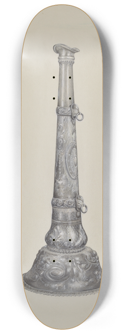Florence Hastings - Firemans Trumpet 8.25 inch art skate deck