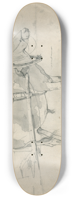 Floris Verster - A bullock before a cart 8.25 inch art skate deck