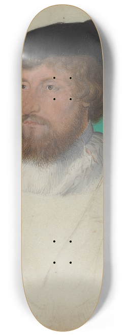 Follower of Lucas Cranach the Elder - Christian II of Denmark and Norway 8.25 inch art skate deck