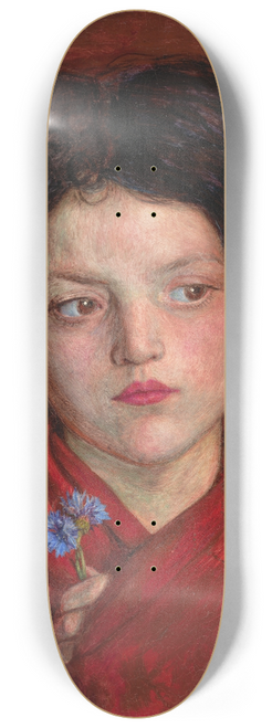 Ford Madox Brown - The Irish Girl 8.25 inch art skate deck
