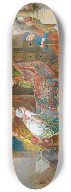 Francesco Ballesio - The Carpet Merchant 8.25 inch art skate deck