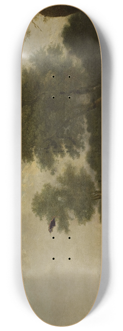 Francesco Giuseppe Casanova - Forest landscape 8.25 inch art skate deck