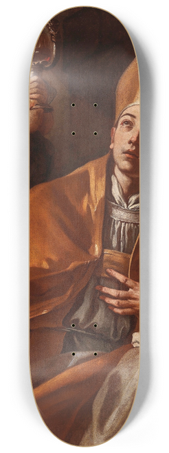 Francesco Solimena - The Miracle of San Gennaro 8.25 inch art skate deck