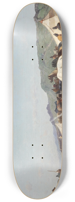 Alberto Pasini - Ein Arabisches Feldlager 8.25 inch art skate deck