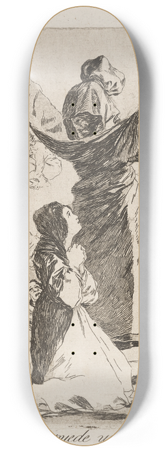 Francisco de Goya - Lo que puede un Sastre! (What a tailor can do!) 8.25 inch art skate deck