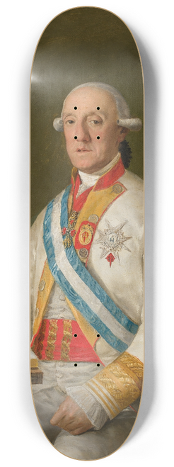 Francisco de Goya - Vicente Maria De Vera De Aragon, Duque De La Roca 8.25 inch art skate deck