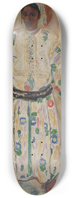 Francisco Iturrino - Mujer mora. 8.25 inch art skate deck