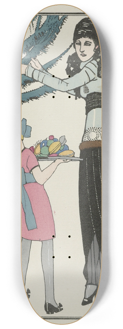 Francisco Javier Gos - Les Prparatifs de Nol ; Robe daprs-midi de Redfern 8.25 inch art skate deck