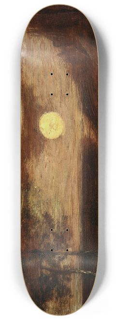 Albert Pinkham Ryder - The Lovers Boat 8.25 inch art skate deck