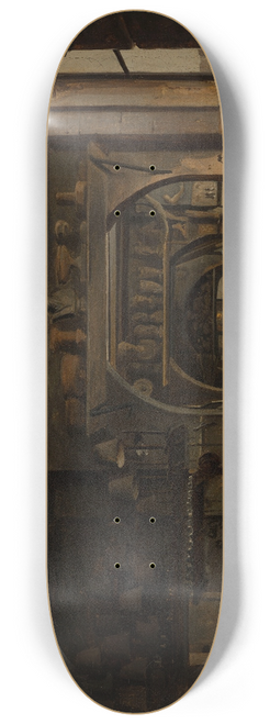 Francois Barthlmy Augustin Desmoulins - Latelier de lorfvre Odiot (1763-1850), rue Saint-Honor 8.25 inch art skate deck