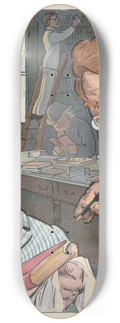 Frank Arthur Nankivell - Enough 8.25 inch art skate deck