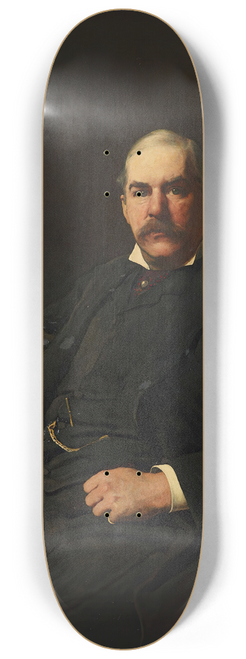 Frank Holl - Portrait of Pierpont Morgan 8.25 inch art skate deck