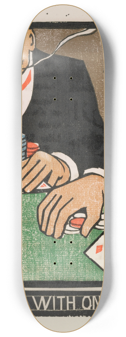 Frank Holme - Better with one pair 8.25 inch art skate deck