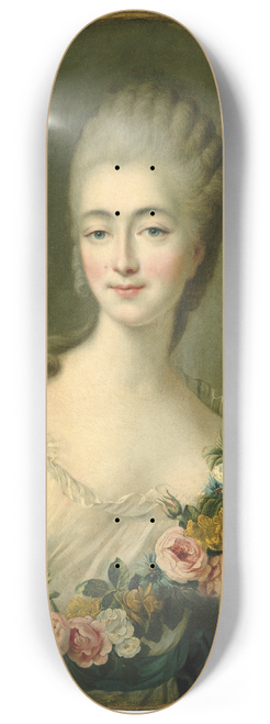 Franois-Hubert Drouais - Jeanne Bcu, Comtesse du Barry 8.25 inch art skate deck