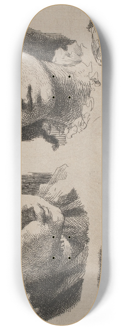 Frans Schwartz - Prveplade; Fem hoveder 8.25 inch art skate deck