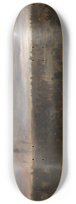 Franz Adam - Abend nach der Schlacht bei Wrth 8.25 inch art skate deck