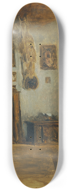 Franz Rumpler - Vorhaus im Geburtshaus des Knstlers 8.25 inch art skate deck