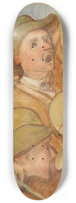 Franz von Defregger - Bauern (Tiroler Freiheitskmpfer) lskizze 8.25 inch art skate deck