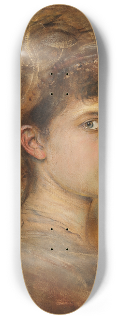Franz von Lenbach - Charlotte von Meiningen, Prinzessin von Preussen 8.25 inch art skate deck