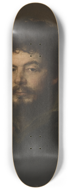 Franz von Lenbach - The Architect Lorenz Gedon 8.25 inch art skate deck