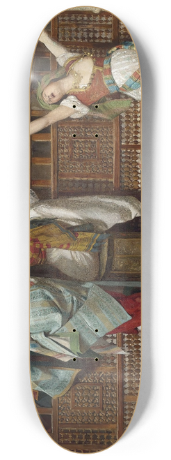 Franz Xaver Simm - Life In The Harem 8.25 inch art skate deck