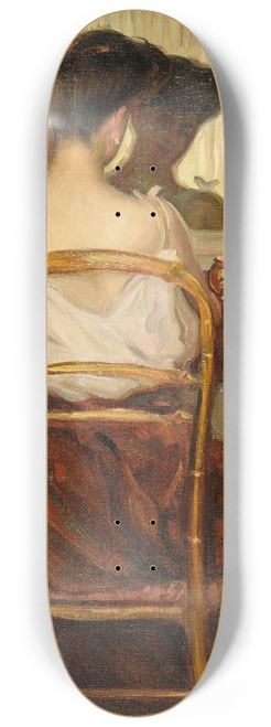 Frederick Carl Frieseke - Devant la glace 8.25 inch art skate deck