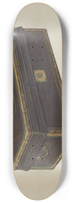 Al Curry - Early American Chest 8.25 inch art skate deck