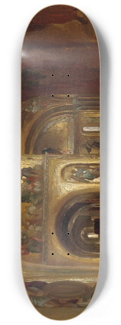Frederic Leighton - The Interior of St Marks Basilica, Venice 8.25 inch art skate deck