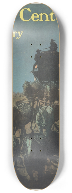Frederic Remington - The Century; New Years Number, January 8.25 inch art skate deck