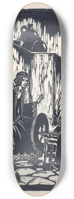 Frederika Sophia Cohen - De schoone slaapster 8.25 inch art skate deck