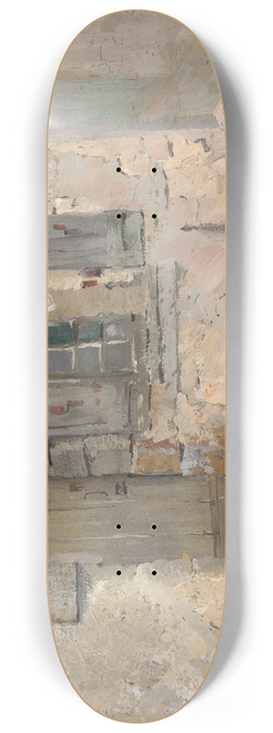 Fredrik Kolst - House Wall in Grez 8.25 inch art skate deck
