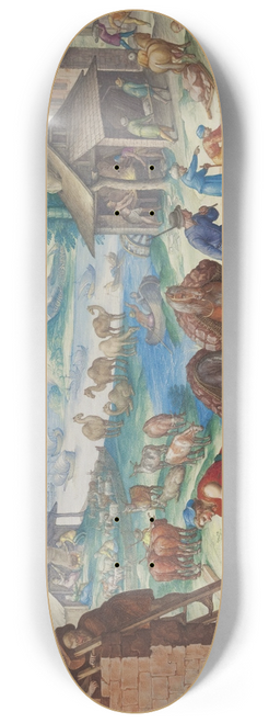 Friedrich Brentel - The age of bronze 8.25 inch art skate deck