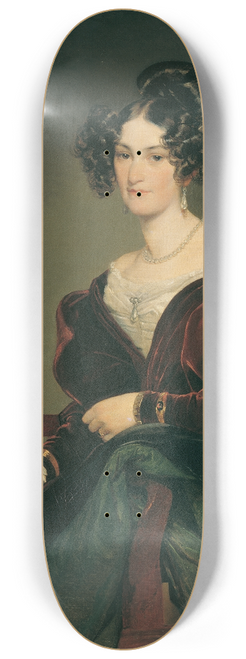 Friedrich von Amerling - Amalie Klein 8.25 inch art skate deck