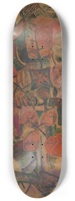 Frits van den Berghe - Bloemen 8.25 inch art skate deck