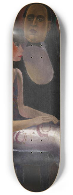 Frits van den Berghe - Paul-Gustave van Hecke and his Wife Norine De Schrijver 8.25 inch art skate deck