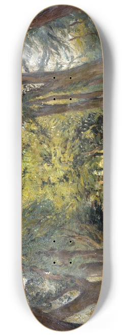 Fritz Rhein - Sommer im Park 8.25 inch art skate deck