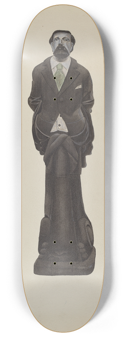 F.W. Powell - Figurehead  Brooks Walker 8.25 inch art skate deck