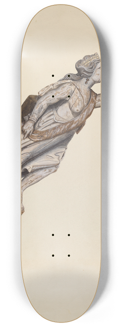 F.W. Powell - Figurehead 8.25 inch art skate deck